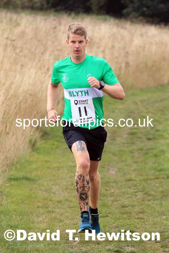 Senior Mens relay 2022 Farringdon Cross Country, Sunderland, Saturday, Sept. 3rd. Photo: David T. Hewitson/Sports for All Pics